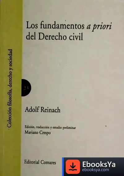 Descargar Los Fundamentos A Priori Del Derecho Civil