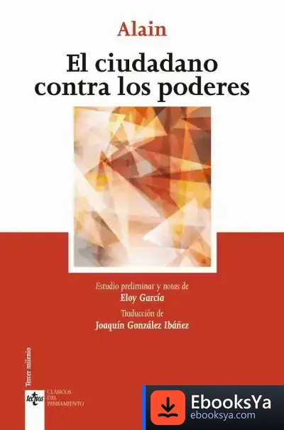 Descargar El Ciudadano Contra Los Poderes de Alain