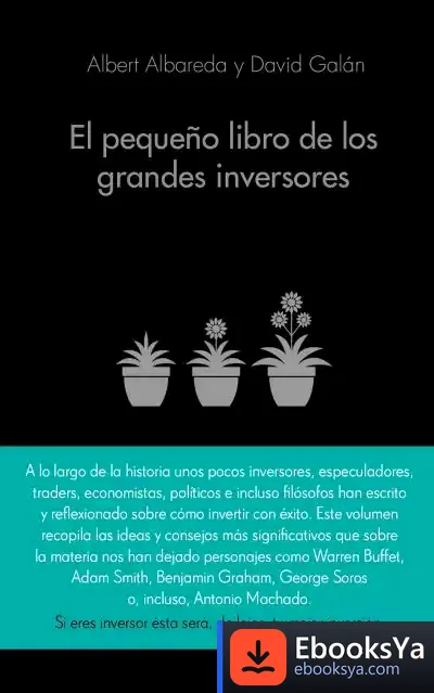 Descargar El Pequeño Libro De Los Grandes Inversores de Albert Albareda Ponce
