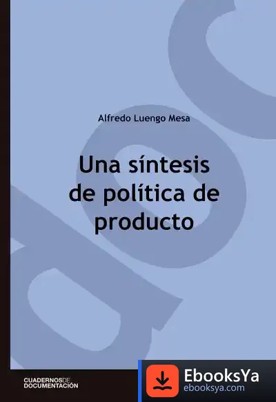 Descargar Una Síntesis De Política De Producto