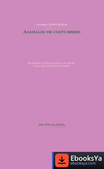 Descargar Animales De Costumbres de Andrea López Kosak