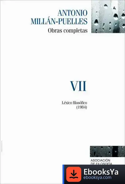 Descargar Millán-Puelles Vii. Obras Completas