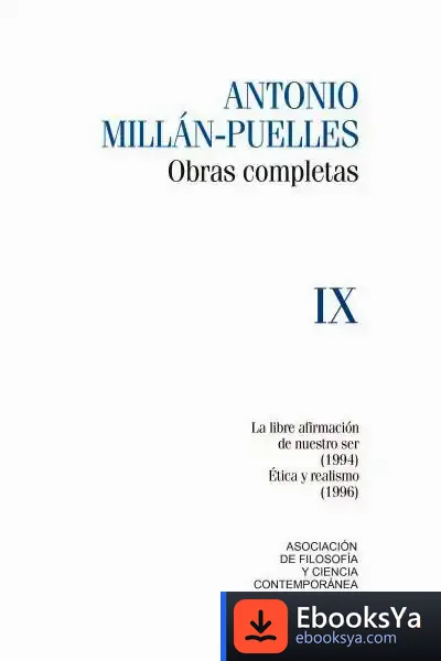 Descargar Millán-Puelles. Vol. Ix. Obras Completas