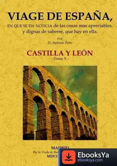 Descargar Viage De España: Tomo X. Castilla Y León