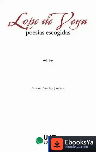 Descargar Lope De Vega: Poesías Escogidas de Antonio Sánchez Jiménez