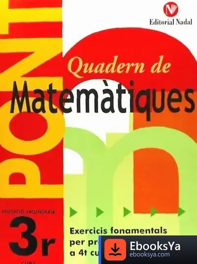 Descargar Pont Eso Matemàtiques 3R