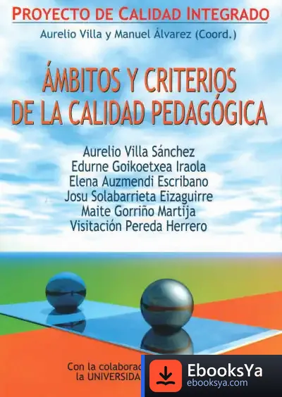 Descargar Ambitos Y Criterios De La Calidad Pedago