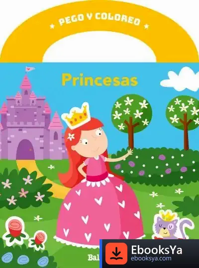 Descargar Pego Y Coloreo - Princesas de Ballon