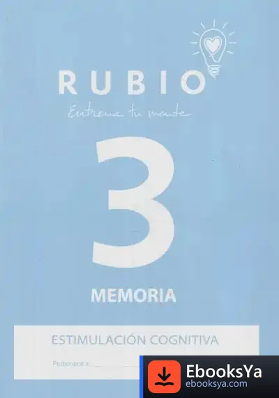 Descargar Estimulación Cognitiva: Memoria 3 de Cristina Fernández Caballero