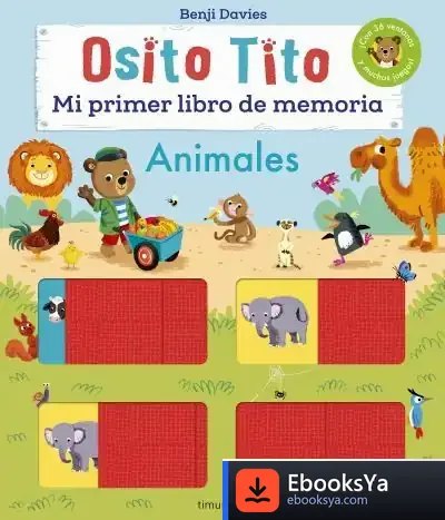 Descargar Osito Tito. Mi Primer Libro De Memoria. Animales
