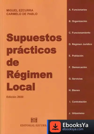 Descargar Supuestos Prácticos De Régimen Local de Carmelo de Pablo Torrente