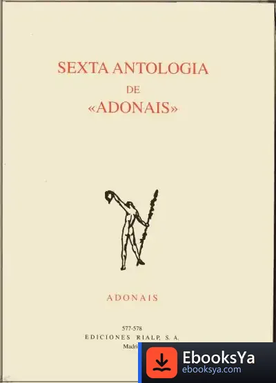 Descargar Sexta Antología De Adonáis