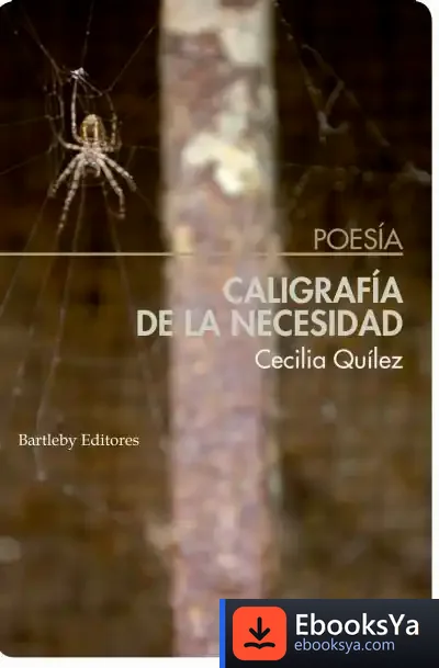 Descargar Caligrafía De La Necesidad de Cecilia Quílez Lucas
