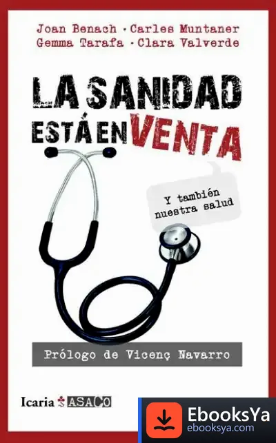Descargar La Sanidad Está En Venta de Enric Lluch