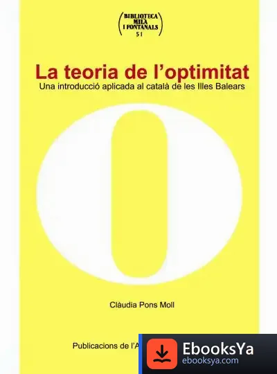 Descargar La Teoria De L'Optimitat de Clàudia Pons Moll