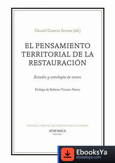 Descargar El Pensamiento Territorial De La Restauración