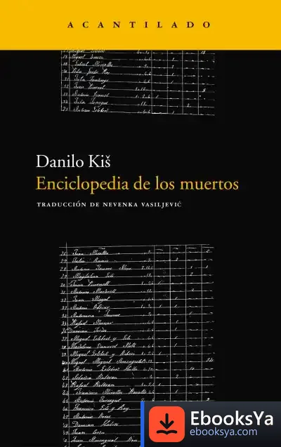 Descargar Enciclopedia De Los Muertos de Danilo Kis
