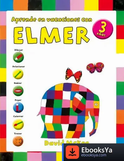 Descargar Aprende En Vacaciones Con Elmer de David Mckee