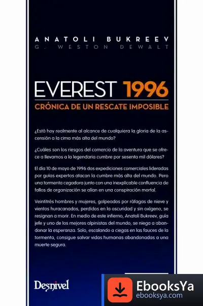 Descargar Everest 1996: Crónica De Un Rescate Imposible