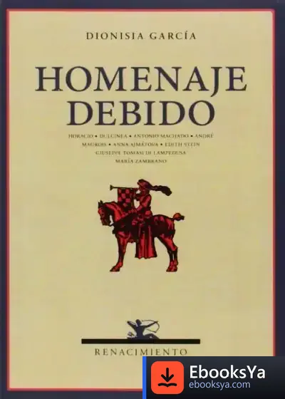 Descargar Homenaje Debido de Dionisia García