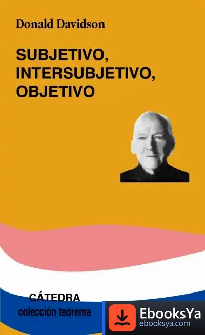 Descargar Subjetivo, Intersubjetivo, Objetivo