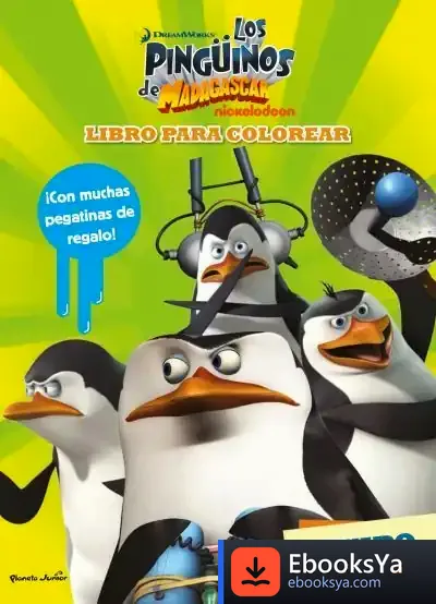 Descargar Los Pingüinos De Madagascar. Libro Para Colorear de Dreamworks