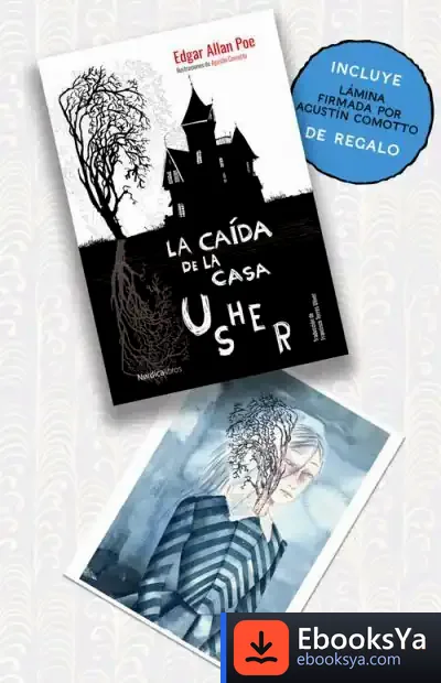 Descargar La Caída De La Casa Usher. Pack Con Ilustración