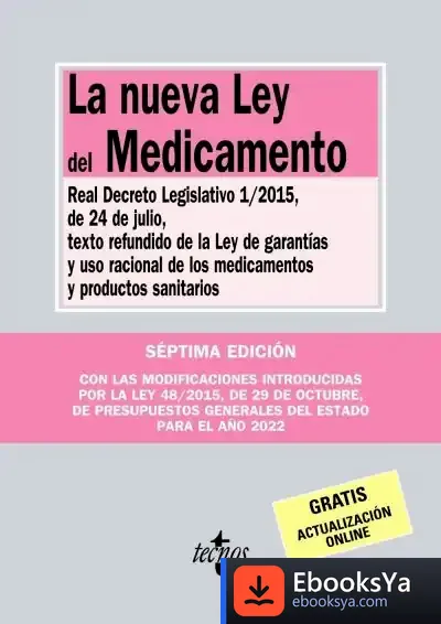 Descargar La Nueva Ley Del Medicamento