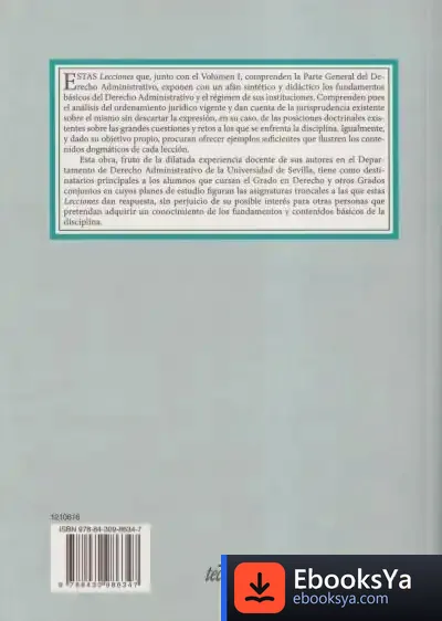 Descargar Lecciones De Derecho Administrativo