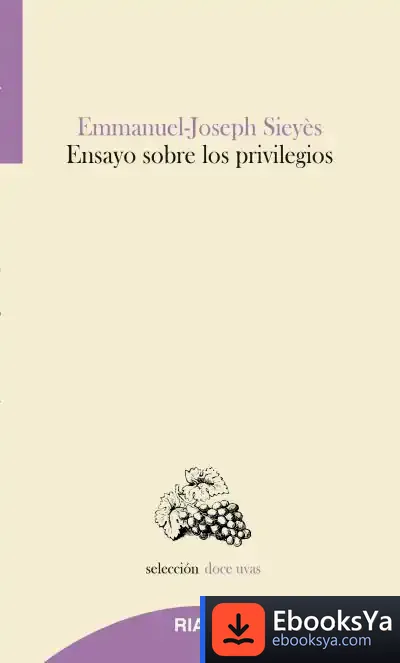 Descargar Ensayo Sobre Los Privilegios