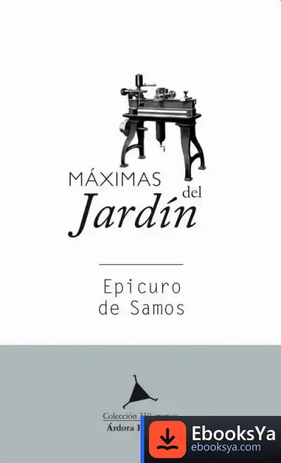 Descargar Maximas Del Jardín. Epicuro De Samos de Epicuro