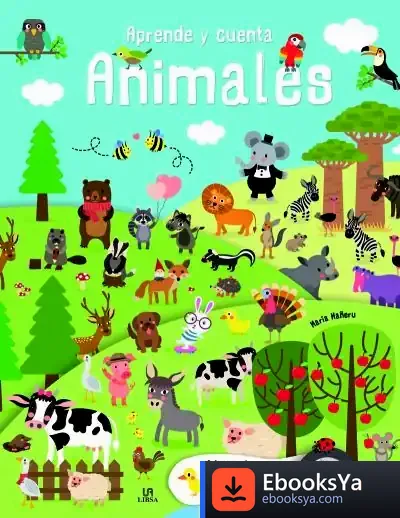 Descargar Aprende Y Cuenta Animales de Equipo Editorial