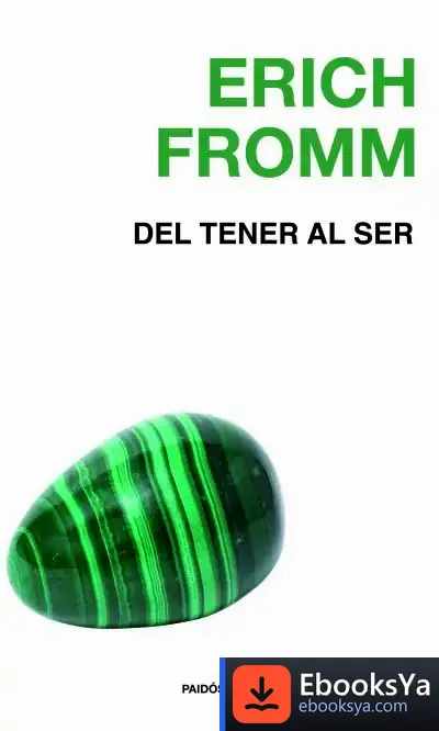 Descargar Del Tener Al Ser : Caminos Y Extravíos De La Conciencia de César Pérez López