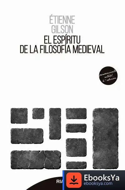 Descargar El Espíritu De La Filosofía Medieval