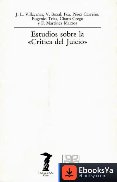 Descargar Estudios Sobre La <<Crítica Del Juicio>>