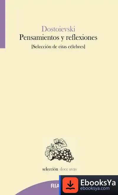 Descargar Pensamientos Y Reflexiones de Fiador Dostoievski