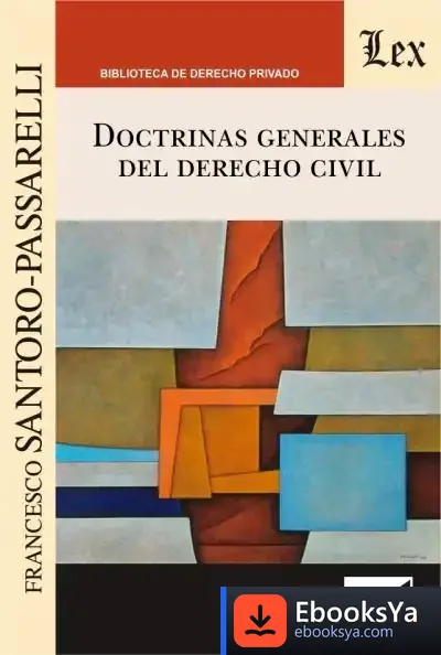 Descargar Doctrinas Generales Del Derecho Civil de Francesco Santoro-passarelli