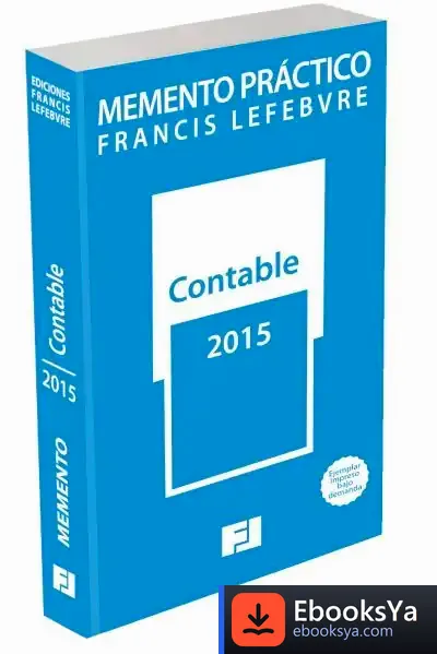 Descargar Memento Practico Contable 2015 de Francis Lefebvre