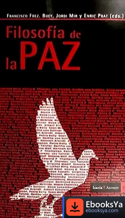 Descargar Filosofía De La Paz de Augusto Vels