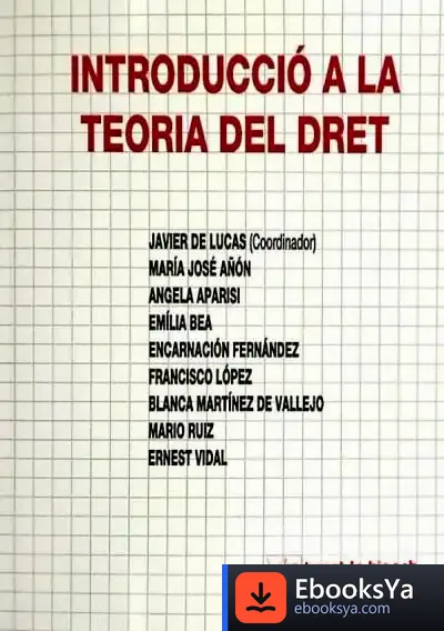 Descargar Introducció A La Teoría Del Dret de Knister
