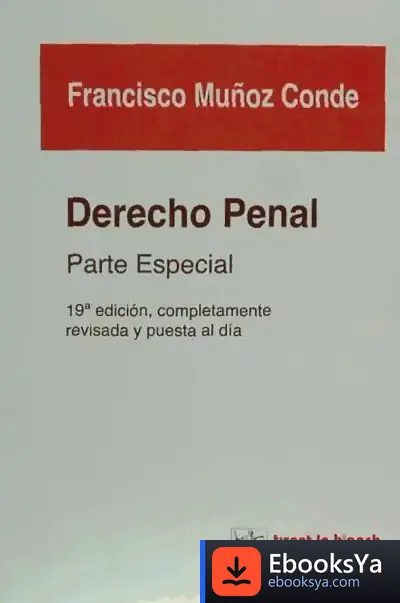 Descargar Derecho Penal Parte Especial 19ª Ed. 2013