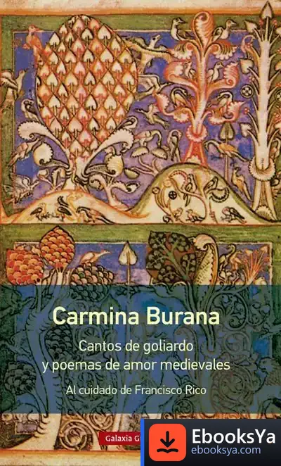 Descargar Carmina Burana- Rústica de Francisco Rico