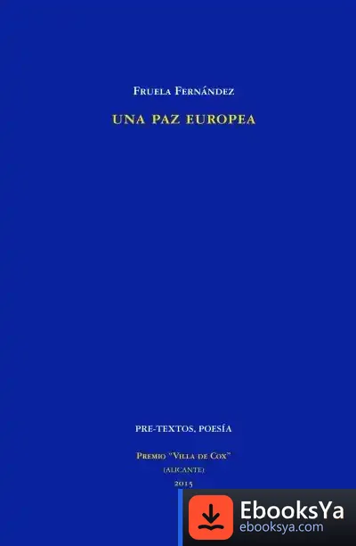 Descargar Una Paz Europea de Fruela Fernández Iglesias