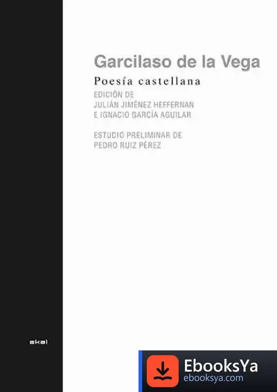 Descargar Poesía Castellana de Garcilaso de la Vega