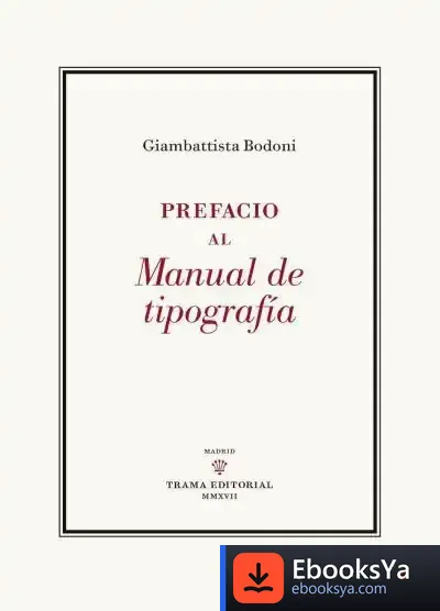 Descargar Prefacio Al Manual De Tipografía