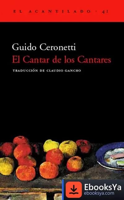 Descargar El Cantar De Los Cantares de Guido Ceronetti