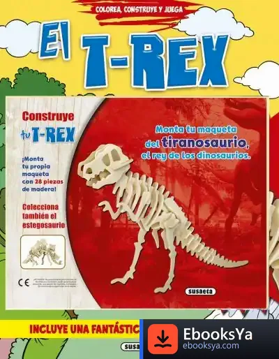 Descargar Colorea, Construye Y Juega. El T-Rex de José Luis Colino Mediavilla