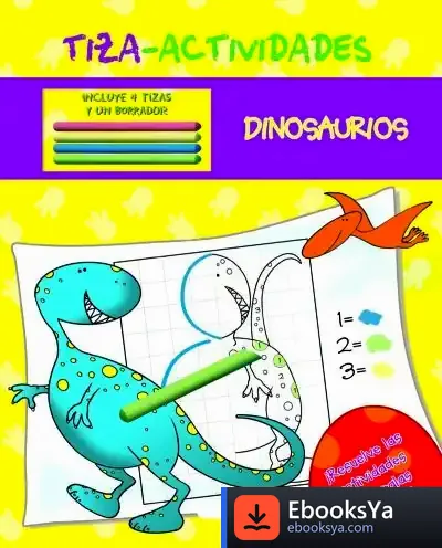 Descargar Tiza-Actividades. Dinosaurios de Igloo Books
