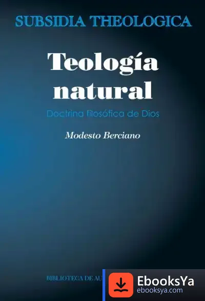 Descargar Teologia Natural de Ildefonso Murillo Murillo