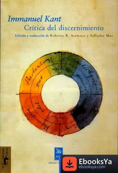Descargar Crítica Del Discernimiento
